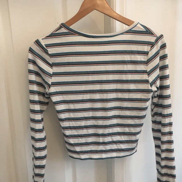 stripped long sleeve tee!! - Picture 2 of 3